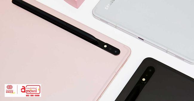 Las Samsung Galaxy Tab S8 y A8 reciben el sello accesibilidad de ONCE