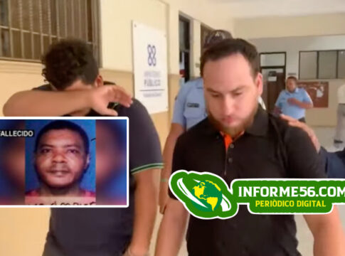 Miguel Ángel Escarramán Santos (El Rubio) y Oliver Concepción