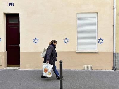 Francia registra 1,040 actos antisemitas, con 486 arrestos