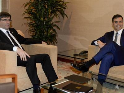 Carles Puigdemont anuncia que retira su apoyo a Pedro Sánchez