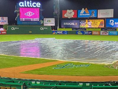 La Lidom no tiene mucho margen de maniobra ante la lluvia
